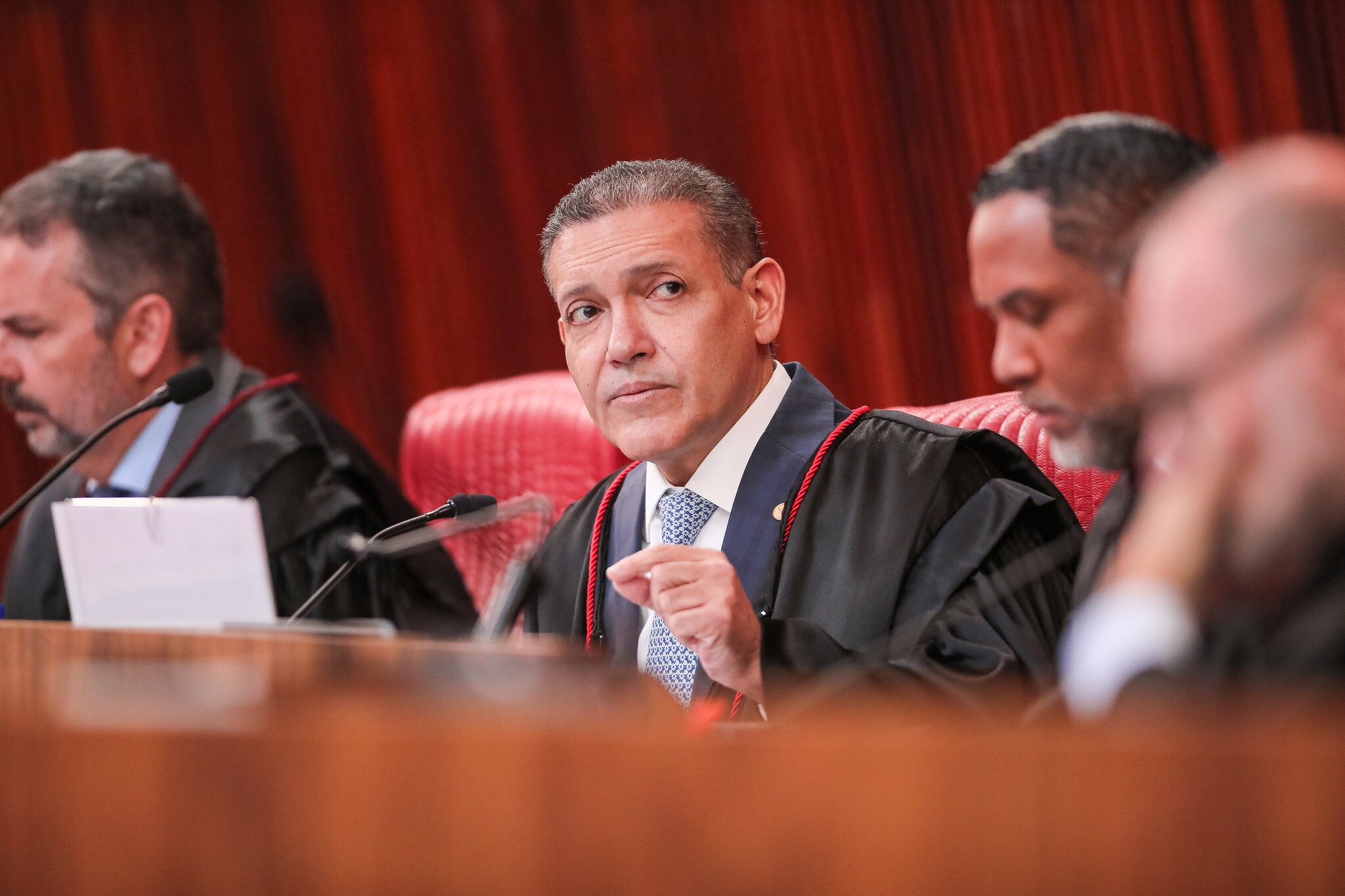 Sessão plenária do TSE - 20/10/2026. Na imagem, ministro Kassio Nunes Marques